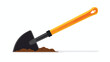 Shovel icon vector illustration flat Flat vector