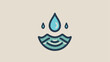 waterpass icon isolated icon in light background perfe