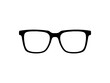 © Berkah Visual - Eye Glasses Silhouette, Pictogram, Front View, Flat Style, can use for Logo Gram, Apps, Art Illustration, Template for Avatar Profile Image, Website, or Graphic Design Element. Vector Illustration