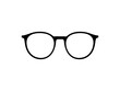 © Berkah Visual - Eye Glasses Silhouette, Pictogram, Front View, Flat Style, can use for Logo Gram, Apps, Art Illustration, Template for Avatar Profile Image, Website, or Graphic Design Element. Vector Illustration