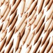 Brown thin pencil strokes on white background pattern 