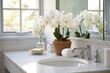 White Orchids Elegance: Calming Spa-Like Bathroom Inspirations
