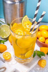 Wall Mural - Kumquat lemonade drink