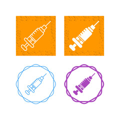 Sticker - Injection Vector Icon