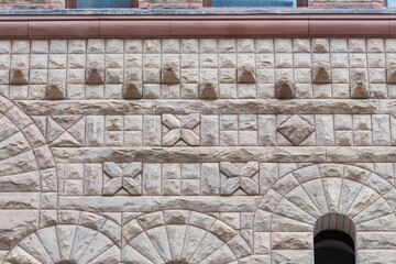 Wall Mural - Decorative element of the Old City Hall building, a heritage landmark in Toronto, Canada