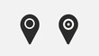 location icon or logo isolated sign symbol vector 