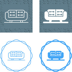 Wall Mural - Sofa Vector Icon