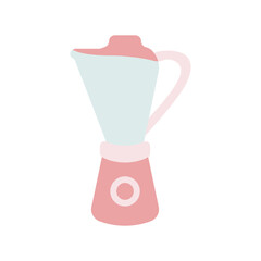 Poster - Blender vector icon. Kitchen blender logo vector. Blender color icon. Mixer simple colors concept icon. Cocktails and mousses concept vector. Vector illustration.