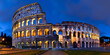  Coliseum at night. Rome Italy. generative ai 