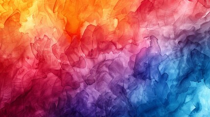 Aufkleber - Colorful watercolor abstract bright mixed background. Use it for covers or business cards.