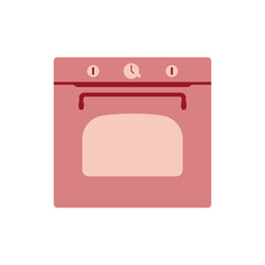 Poster - Oven vector icon. Microwave logo icon. Kitchen oven vector symbol. Electric oven vector icon. Homemade baking vector concept.