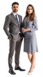 © PNG Lab - Indian business man and woman transparent background