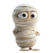 child in a mummy cosplay
