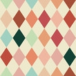 carnival Candy vintage argyle diamond collection 9 multicolor seamless pattern