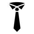 tie glyph icon