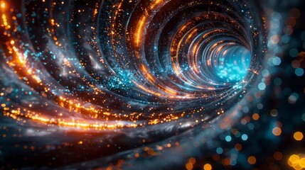 Poster - Cutting-edge technology, digital connectivity. Information superhighway, smart data solutions. Worldwide web structure. Advanced tech and unlimited online access.