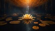 sacred lotus in a pond , lotus , flower , pond , meditation , relaxation , purity , sacred lotus, spa 