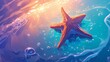 Starfish,Science Fiction Art