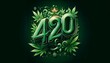 Green 420 Illustration
