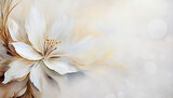 Fototapeta Kwiaty - Biały kwiat, tapeta