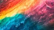 Abstract background of colorful oil paint on water surface close-up