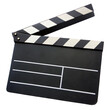 © shital - movie clapper board isolated on transparent background. png