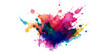 artistic, brush, colour, drop, graphic, grunge, ink, paint, rainbow, spectrum, splash, splatter, spot, stain, turquoise, vibrant, violet, watercolor, blot, dirty, drawing, abstract, aquarelle, art, el