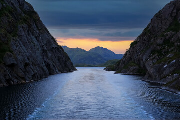 Canvas Print - Trollfjord, Norway