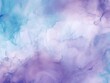 Cinnamon Cyan Lavender abstract watercolor paint background barely noticeable with liquid fluid texture for background, banner with copy space and blank text area 