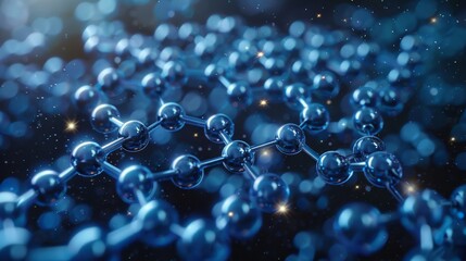 Poster - AI optimizes chemical synthesis processes for drug manufacturing.