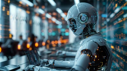 Poster - In online classrooms, AI agents assess each student's progress and learning style to tailor content and teaching methods that best suit their needs.