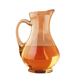 Fototapeta  - Glass pitcher filled with liquid