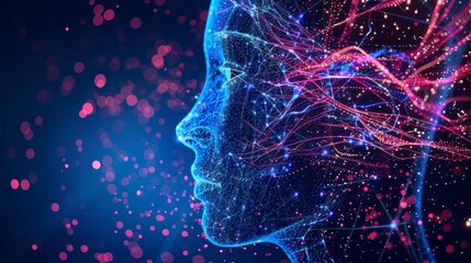 Aufkleber - Discussing the ethical considerations of using generative AI technology in art creation raw AI generated illustration