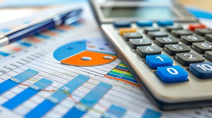 Aufkleber - evaluating financial ratios and performance benchmarks to assess competitiveness ai generated illust