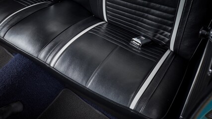 Wall Mural - Rear seats in a car