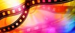 © zaen_studio - colorful abstract background with film strip