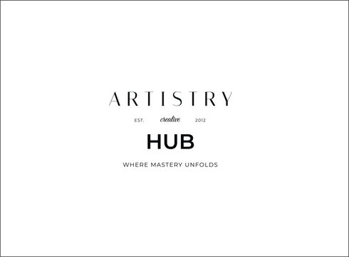 Minimal and Aesthetic typography logo template for company and beauty business
