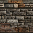 videogame development texture, stone trim sheets that placed horizontally in continuous strips, photorealism