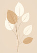 © Septiyan - Elegant White Botanical Illustration