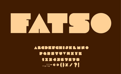 fat font, bold geometric type, abstract urban typeface, thick solid english alphabet. vector strong 