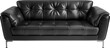 © Vinz - Black leather sofa