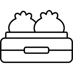 Wall Mural - Dumpling Icon