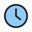 clock line color icon