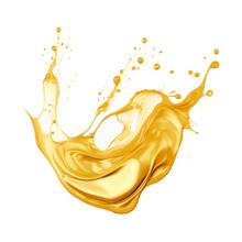 Yellow Oil Splash