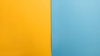 Two-color background made with vertical line. Yellow and light blue colorway.