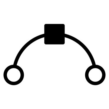 curved tool icon