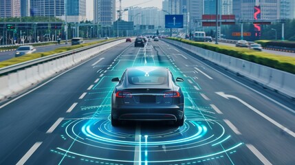 Poster - Autonomous Car Navigating Busy City Traffic During Daytime