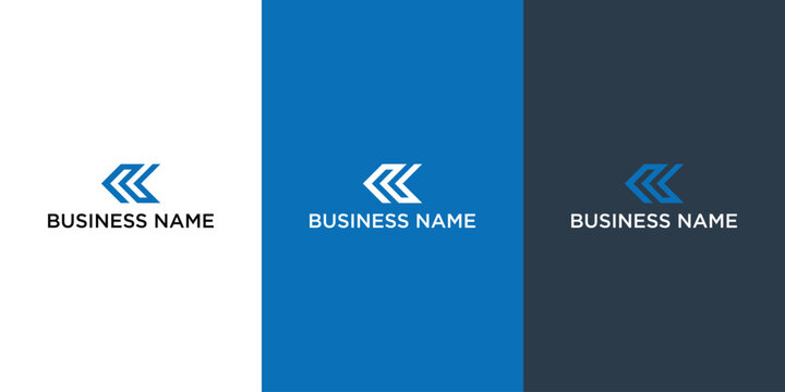 Innovative letter K emblem to represent forward-thinking brands