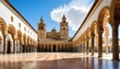 Majestic-View-Of-The-Mezquita-Cathedral-In-Cordoba-