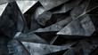 abstract background blending black, white, and dark gray tones. AI generative.
